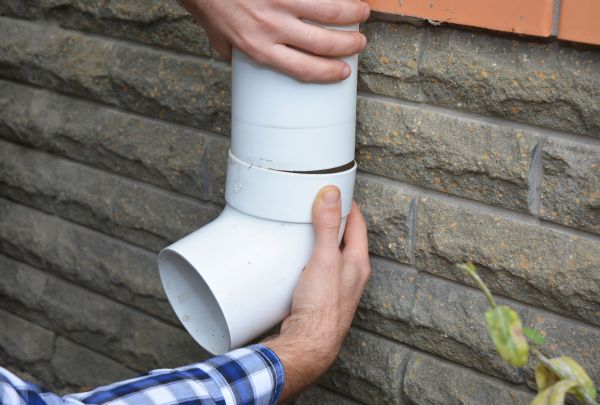 Drainage Downspout Repair in Lafayette