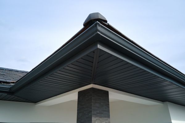 Steel Rain Gutter Installation in Lafayette