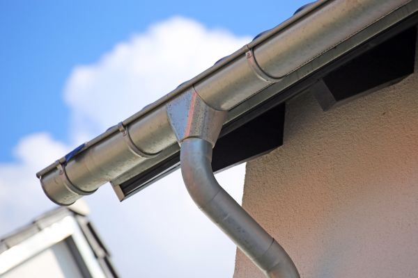 Outdoor Gutter Installation